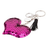 Keychain for sublimation keys - dark pink heart