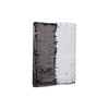 Notebook A5 with cover with sequins for sublimation - black