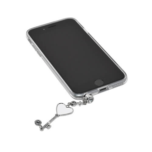 Enchufe de auriculares, corazón, sublimación, transferencia térmica