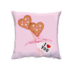 Funda de almohada satinada 38 x 38 cm para sublimación - Love Cookies