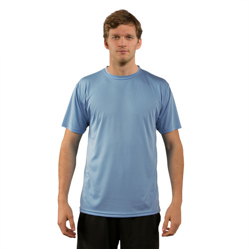 Solar T-shirt met korte mouwen voor sublimatie - Columbia Blue