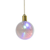 Plastic kerstbal met gekleurd licht - sublimatiebal