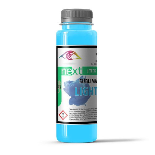 J-Teck J-Eco Nano LIGHT CYAN 100 ml Sublimacja Temotransfer