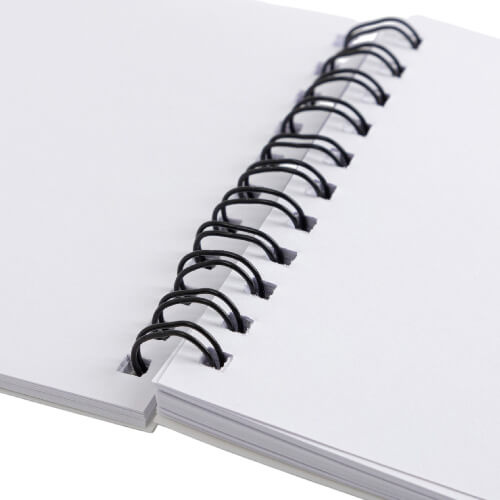 Spiralni notes A6 formata s PET koricama za sublimaciju