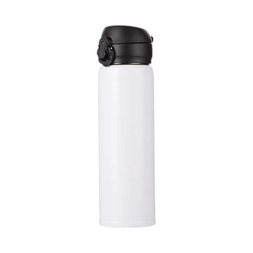 Bouteille isotherme en acier inoxydable 500 ml sublimable - blanc