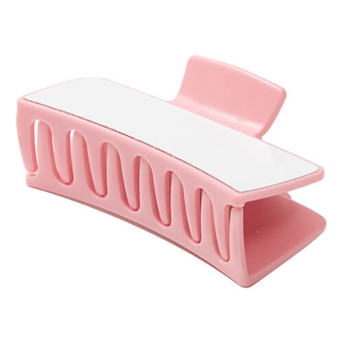 Adult hair clip for sublimation - pink