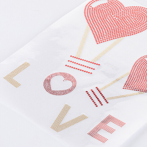 Groot blad met zirkonia voor thermische overdracht - love