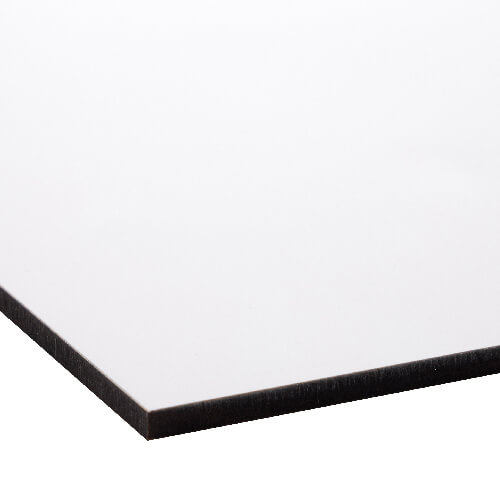 Premium fiberboard sheet for sublimation 20.5 x 30.5 cm - white