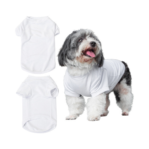 Sæt med 2 hunde-t-shirts med tryk