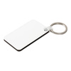 Porte-clés MDF simple face pour sublimation - rectangle 3,8 x 6,3 cm