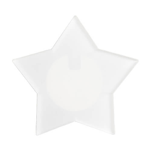 Insignă acrilică cu iluminare prin sublimare LED color - stea