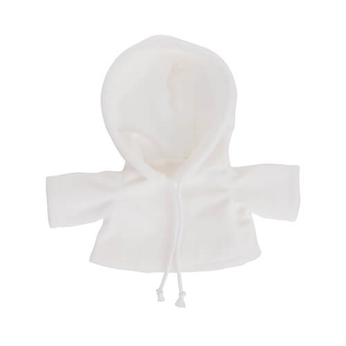 Medve kapucnis pulóver 20 cm szublimációhoz