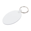 Nøglering af plast til sublimering - oval