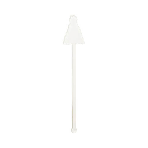 Akryylinen juomasekoitin 15 cm sublimaatiota varten - joulukuusi