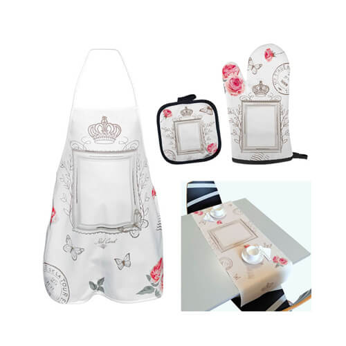 Sublimacijski kuhinjski set - Razglednica