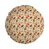 Taie d'oreiller toile de Ø 60 cm pour sublimation - Chiens
