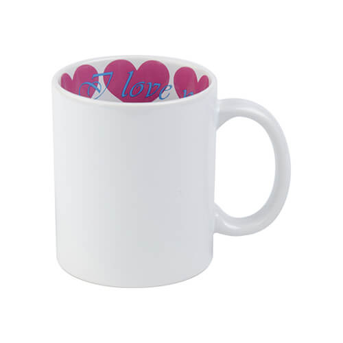 Mug A+ 330 ml with the I love You inside Sublimation Termotransfer