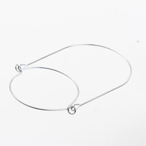 Support en métal pour une lanterne de 450 ml