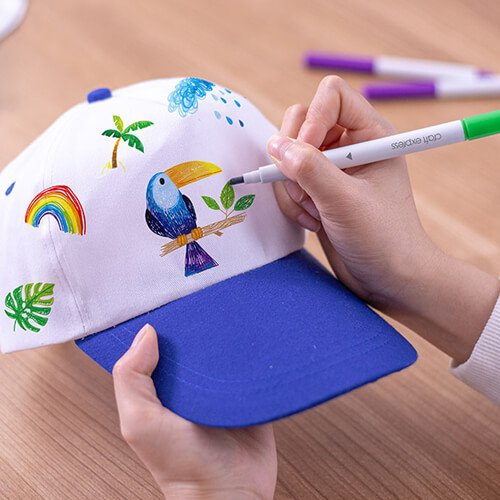 Craft Express Joy fabric markers - 18 colors