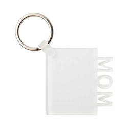 Acryl sleutelhanger voor sublimatiesleutels - Mom