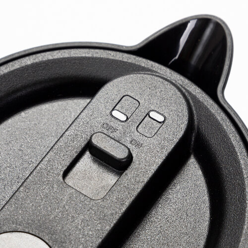 Jarra de café térmica de acero inoxidable de 1500 ml para sublimación - blanca