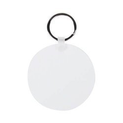 Plastic keyring for sublimation - circle