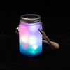 450 ml lantern with a string handle - light blue gradient