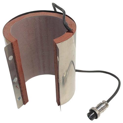 Verwarmer voor kopjes met een diameter van 6,5-7,5 cm voor de SB58 pers