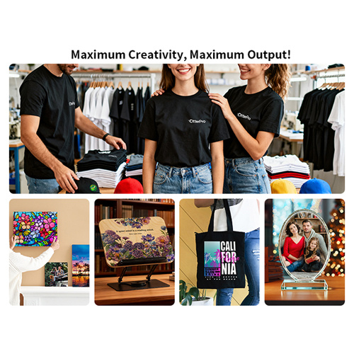 Dwustanowiskowa prasa płaska OtterPro Air Press Swing Dual 40 x 50 cm