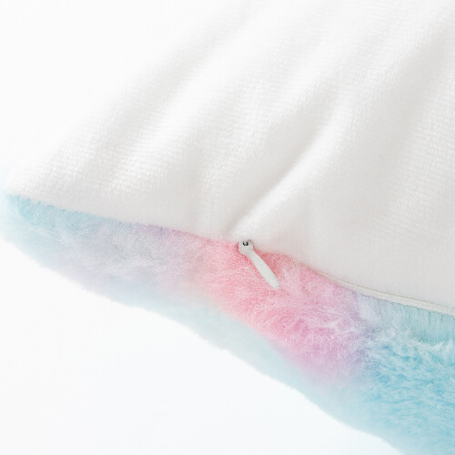 Taie d'oreiller colorée 40 x 40 cm en polaire et microfibre pour sublimation