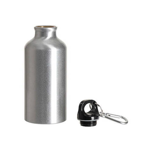 Τουριστικό μπουκάλι ασημί 500 ml Θερμική μεταφορά εξάχνωσης