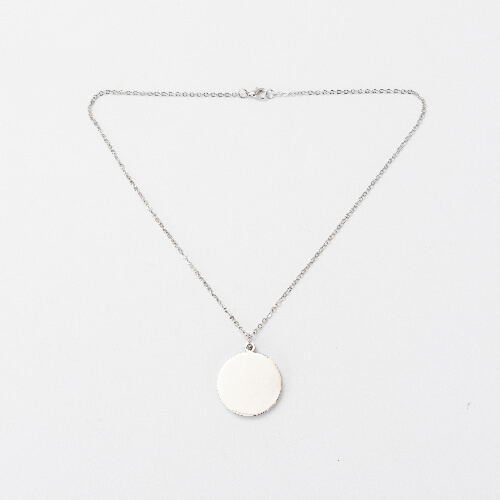 Rond medaillon voor sublimatie - hart