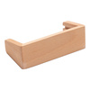 U-vormige houten lampvoet voor LED lamp - 14 cm