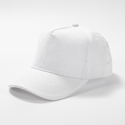 Casquette de baseball en coton pour DTF et transfert thermique - blanc