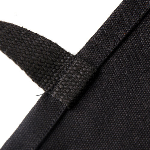 Platnena torba 63,5 x 37 cm crna za prijenos topline