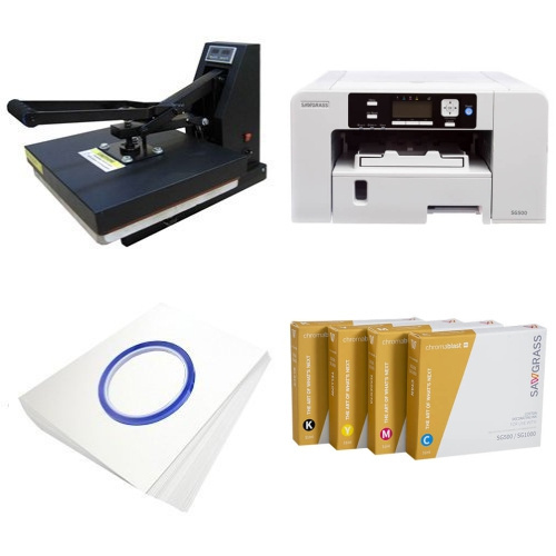 Printing kit for T-shirts Sawgrass Virtuoso SG500 + SB3D3 ChromaBlast