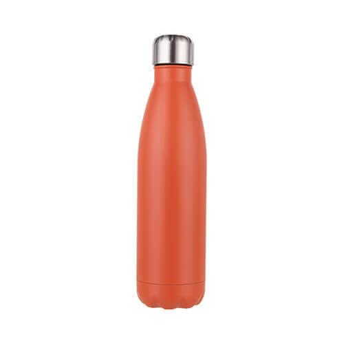 Bidon - dzēriena pudele 500 ml sublimācijai - matēts oranžs