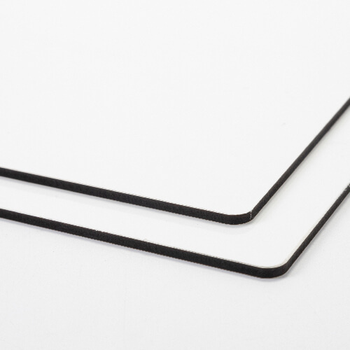 Panneau de fibres double face pour sublimation 20 x 20 x 0,3 cm - 2 pcs.