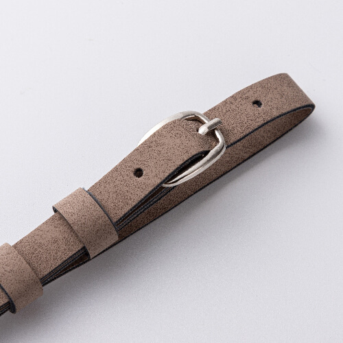 Leren bagagelabel / AirTag etui voor sublimatie - grijs