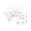 A set of sheets with cubic zirconia for thermal transfer - Butterfly