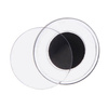 Acrylic frame with magnet - round