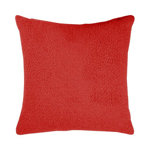 BestSub plys-pudebetræk 40 x 40 cm til sublimering - rød