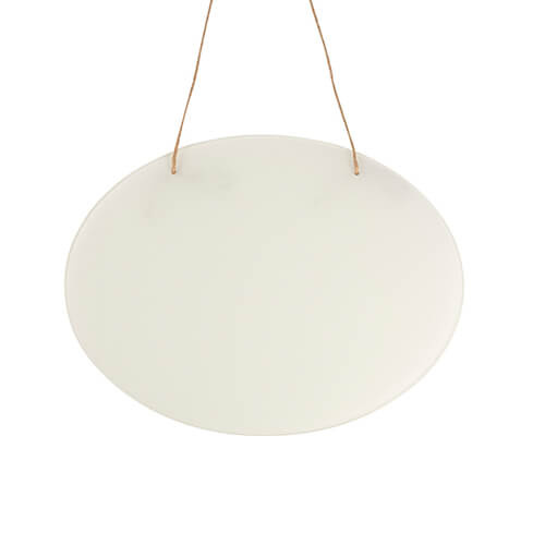 Akril akril ajtófelakasztó szublimációhoz - ovális