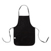 Black apron with pocket for children for sublimation