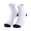 35 cm socks with black toes and heel for sublimation