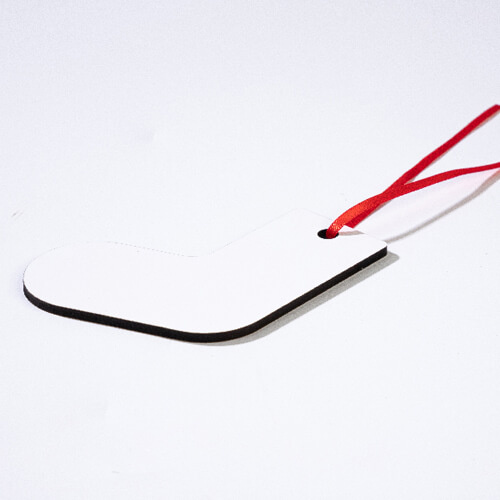 Dubbelzijdige MDF hanger voor sublimatie - sok