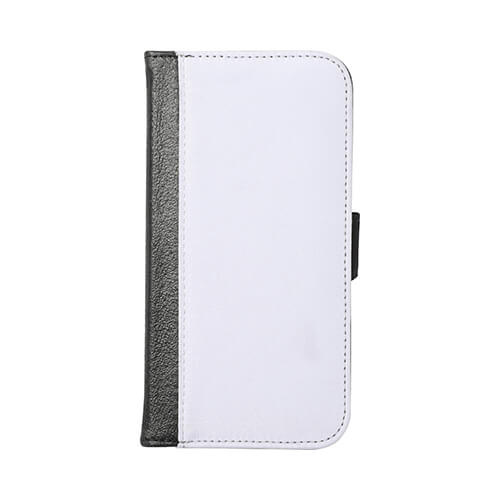 iPhone 12 Pro Max sublimatie lederen hoesje - zwart