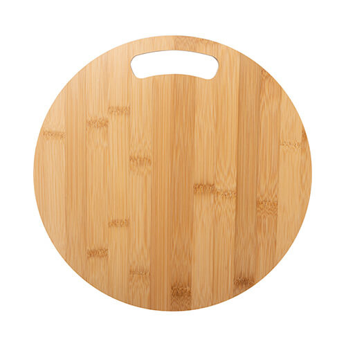 Bamboo cutting board for sublimation - Ø 30 cm