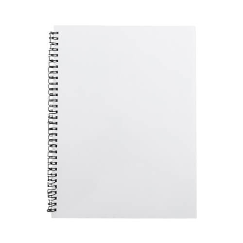 A5 spiral notebook with PET cover for sublimation