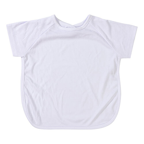 T-shirt-vormig slabbetje voor sublimatie
